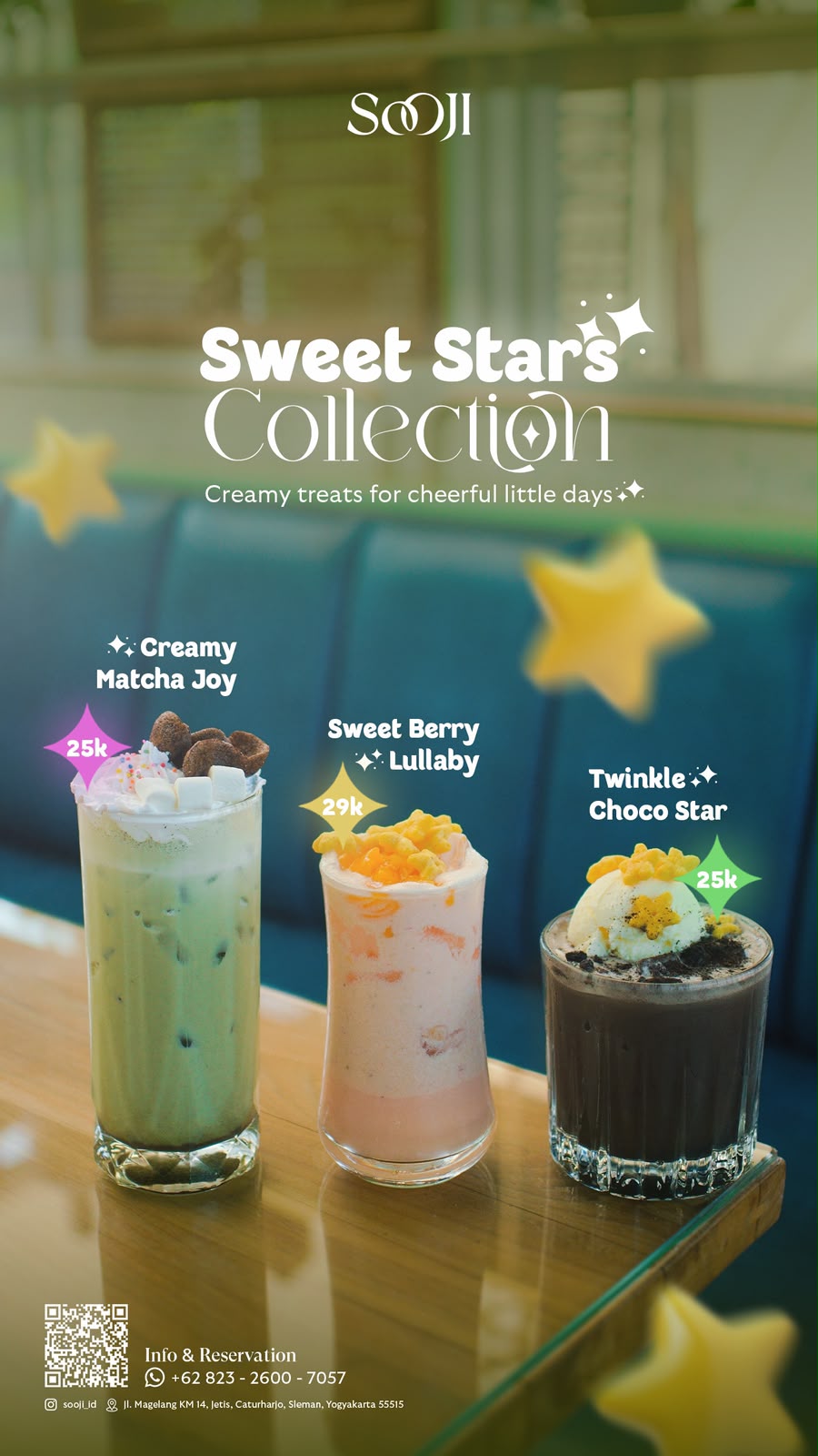 Promo Sweet Stars Collection — Sooji Restaurant Jogja