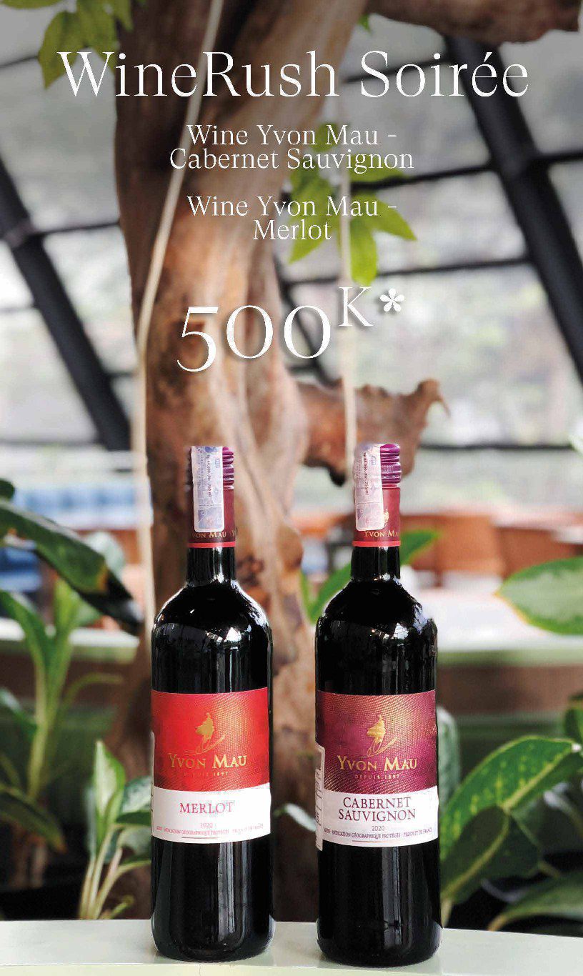 Promo WineRush Soirée — Sooji Restaurant Jogja